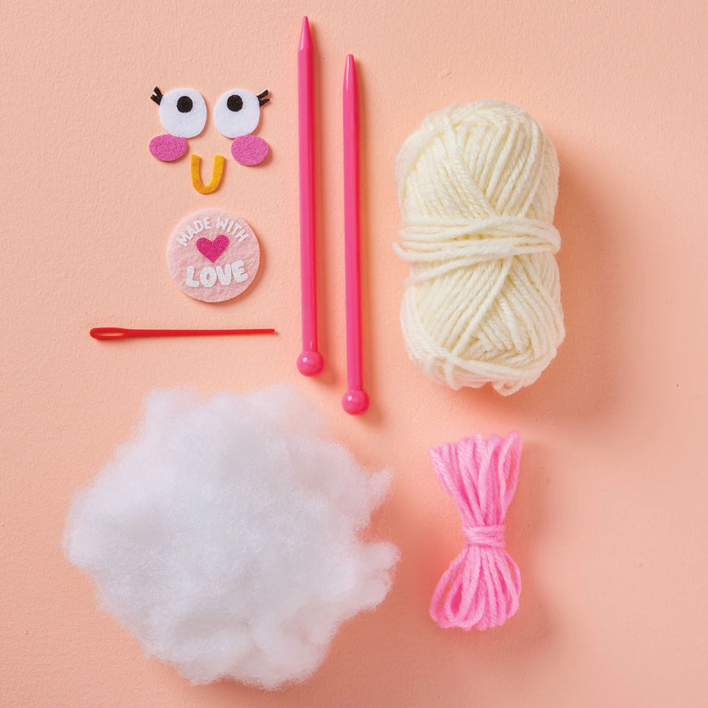 Bright Stripes Snack Knit Kit - Lil' Dumpling