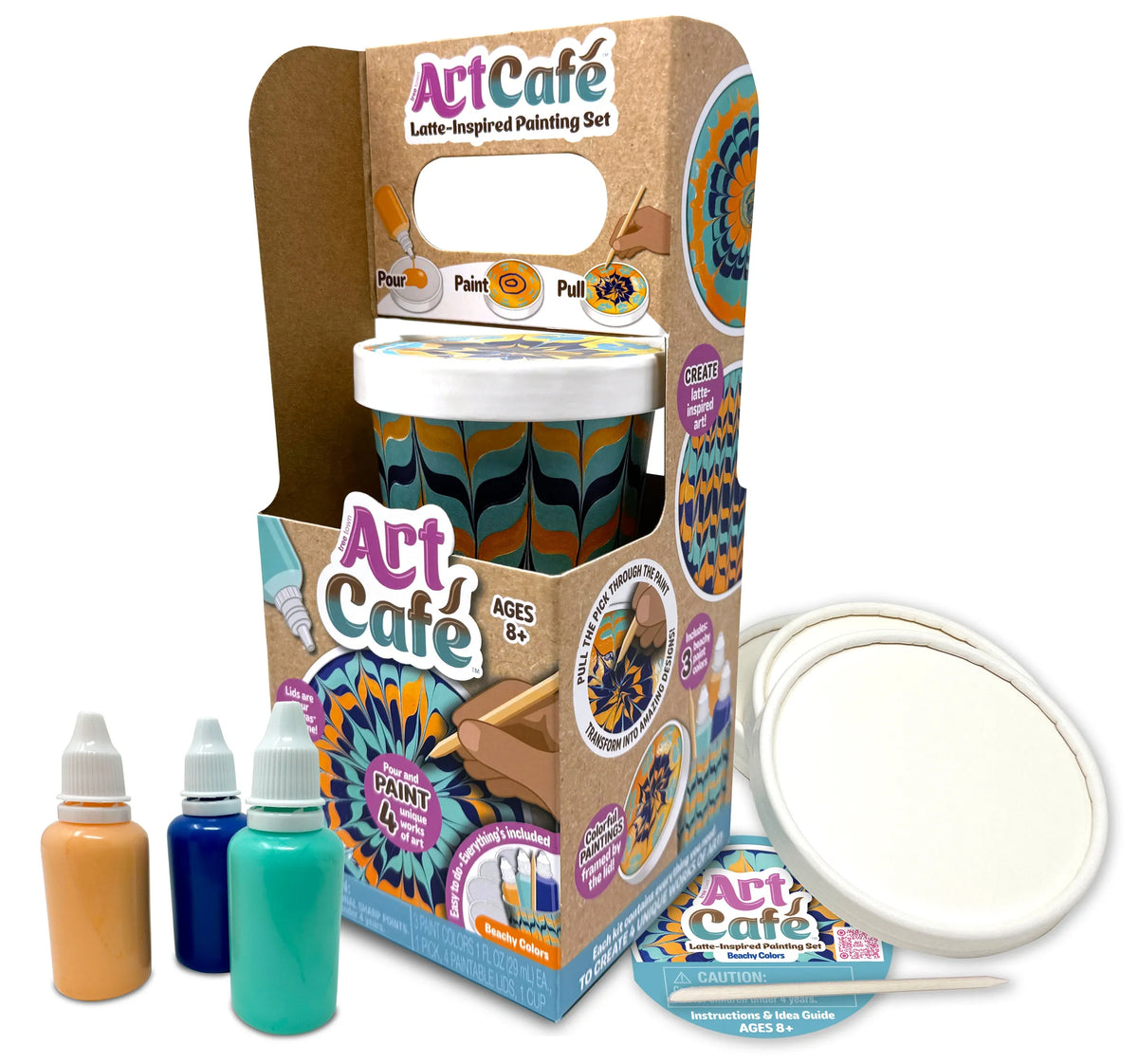 Art Café - Latte Inspired Painting Set