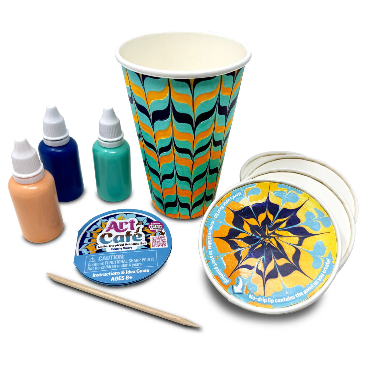 Art Café - Latte Inspired Painting Set